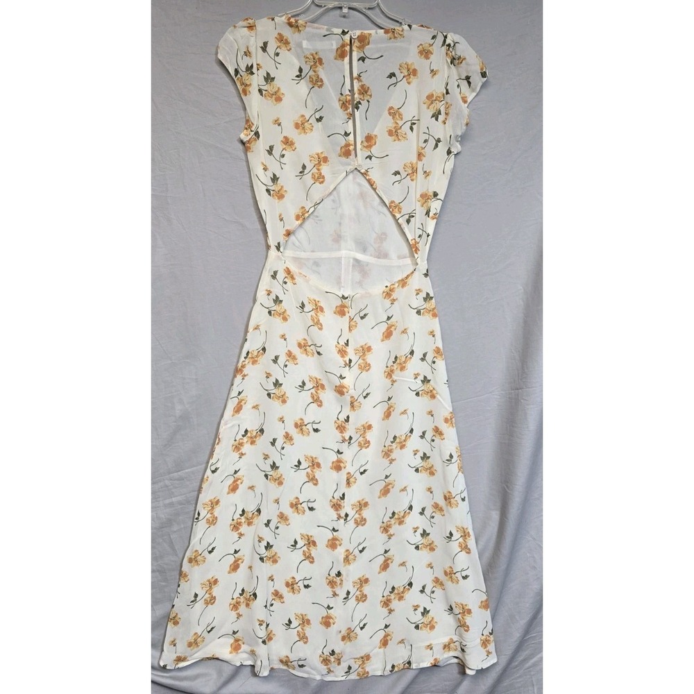 reformation wellfleet Dress Midi 4 Floral - Picture 2 of 4
